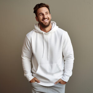 Knit Flex Hoodie - XL, White