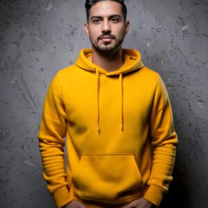 Knit Flex Hoodie - XXL, Mustard Yellow