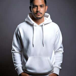 Knit Flex Hoodie - XXL, White