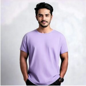Luxe Knit Men's Cotton T-Shirt