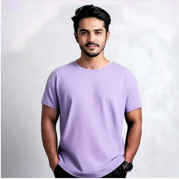 Luxe Knit Men's Cotton T-Shirt