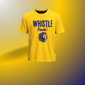 Whistle Podu Vibe | CSK Fan T-Shirt