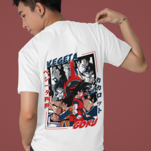 Luxe Knit Goku X Vegeta Premium Tee