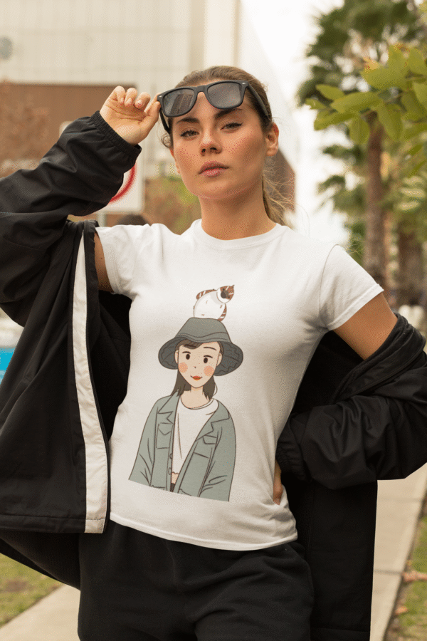 Purrfect Serene Style Tee - Image 2