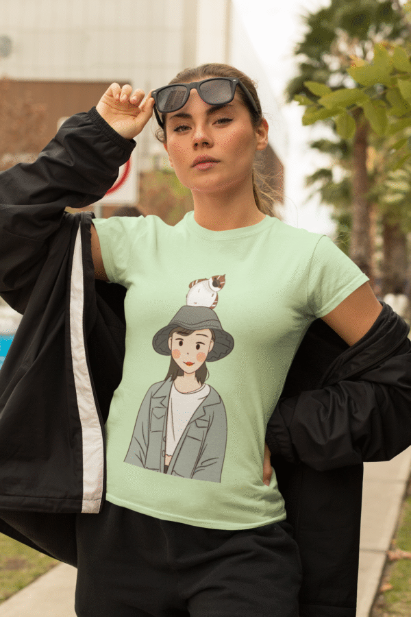 Purrfect Serene Style Tee