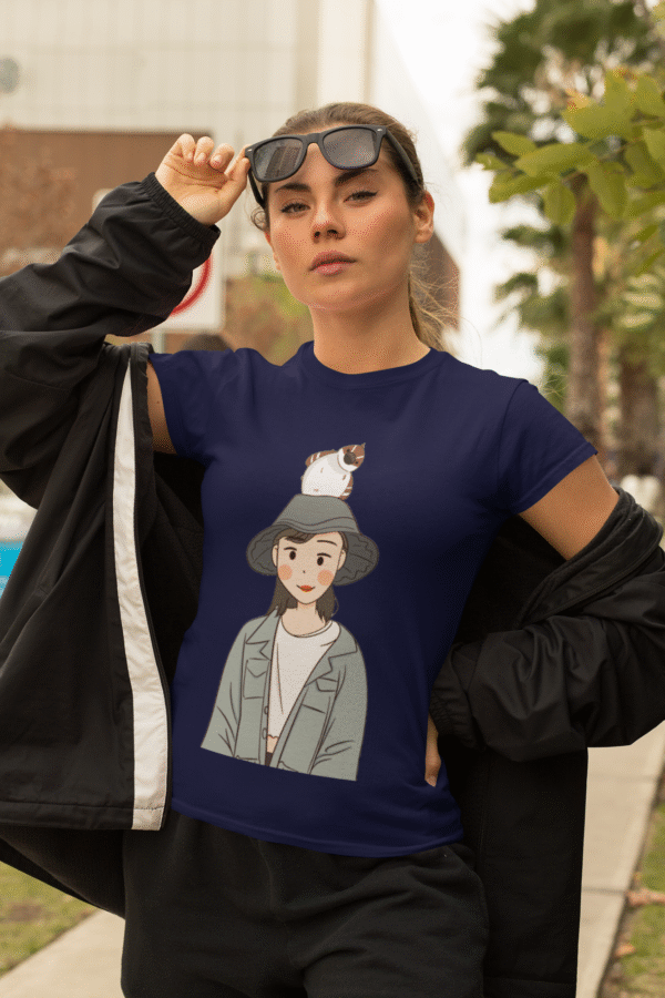 Purrfect Serene Style Tee - Image 4