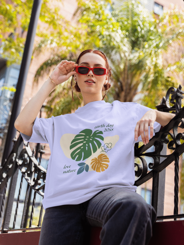 TropiLove Earth Oversized Tee