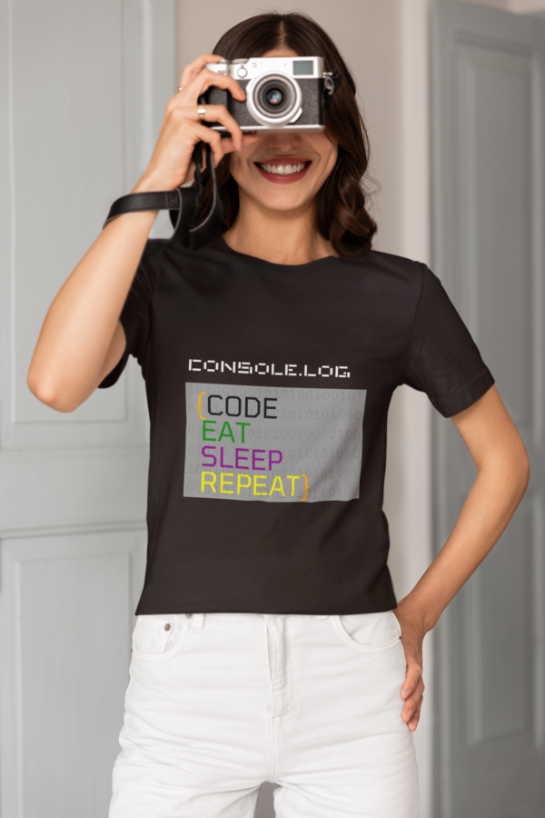 Techie Life Tee-Women - Image 3