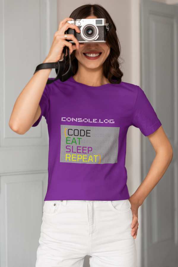 Techie Life Tee-Women - Image 2