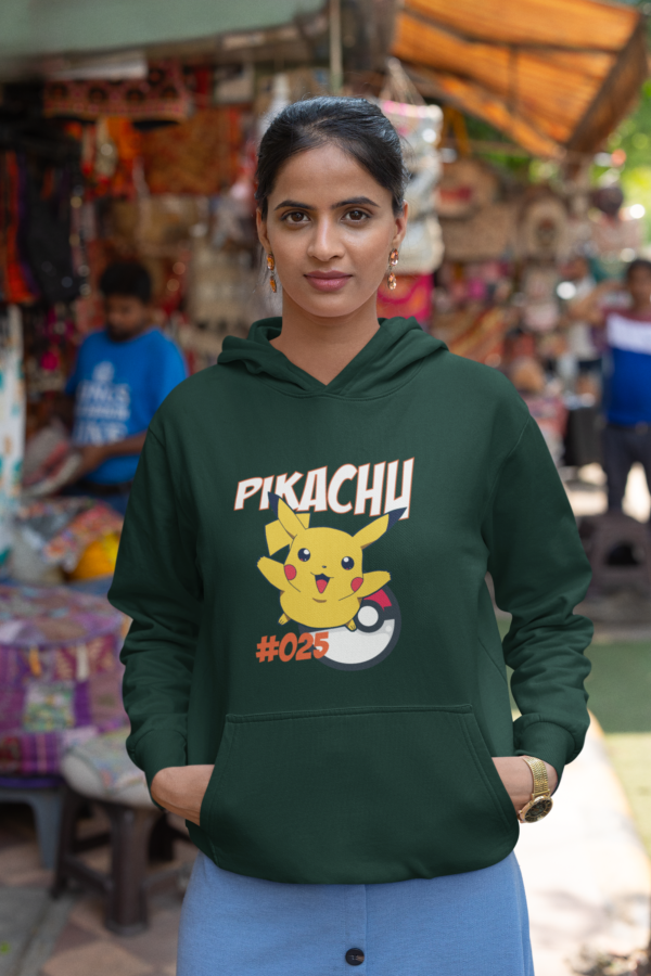 Pikachu Anime KnitFlex Hoodie