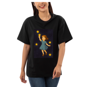 Custom Ghibli Art Oversized T-Shirt