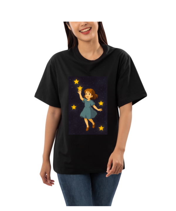 Custom Ghibli Art Oversized T-Shirt