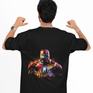 The Thanos Oversized Black T-Shirt